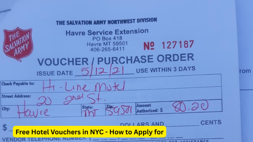 Free Hotel Vouchers in NYC - How to Apply for