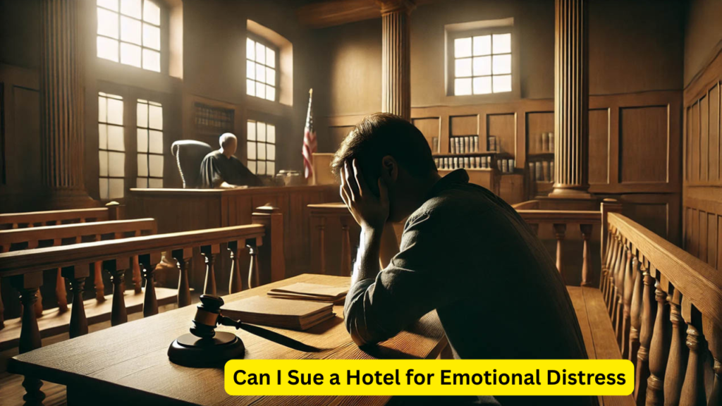 Can I Sue a Hotel for Emotional Distress