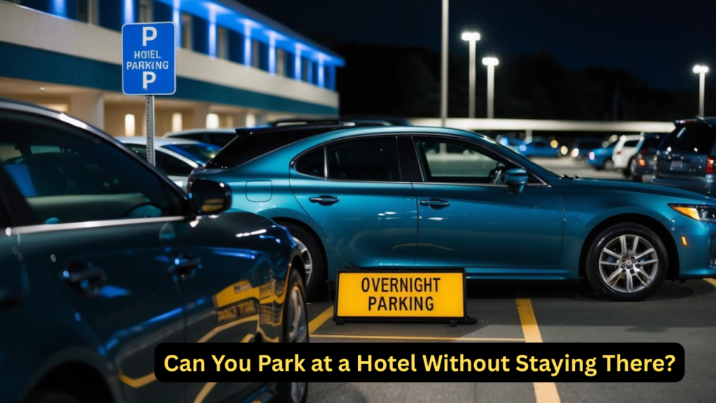 Can You Park at a Hotel Without Staying There